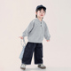 中小童长袖 积木城堡男童卫衣春装 亨利衫 儿童韩版 上衣春秋 2026新款