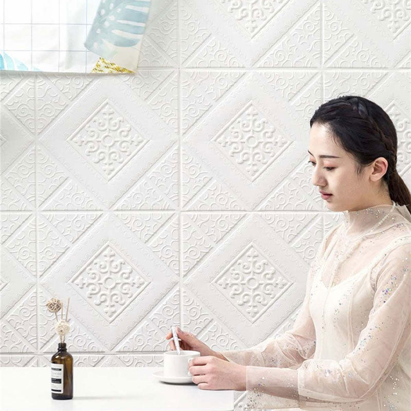 自粘3D立体防水防潮卧室墙贴