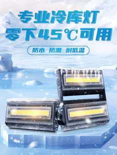 led冷库专用灯耐低温冰库灯防爆灯冻库防水防冻防潮照明灯三防灯