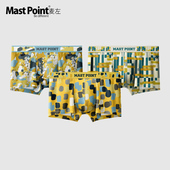 内裤 纯棉裆四角卡通印花男生运动潮流夏季 透气男款 麦左男士 平角裤