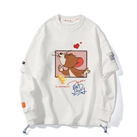 Мужская осенняя весенняя толстовка, парная одежда для влюбленных, куртка, в американском стиле