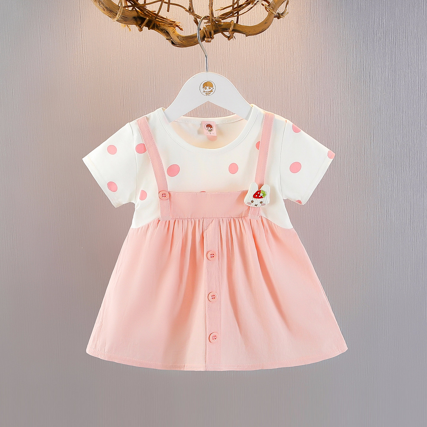 女宝宝夏装连衣裙女童夏季裙子婴幼儿洋气薄款01-2岁3童装4小女孩