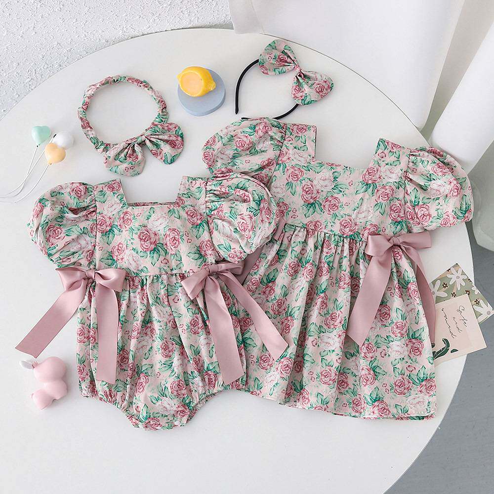 婴儿包屁衣女宝宝夏季衣服短袖