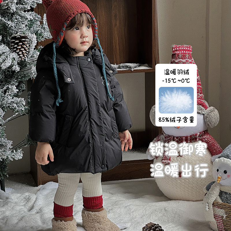 婴幼儿中长款羽绒服冬季