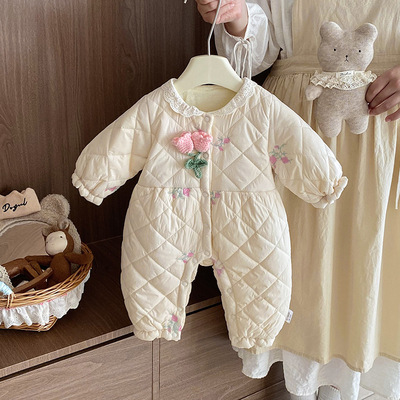 新生婴儿衣服秋冬装2025