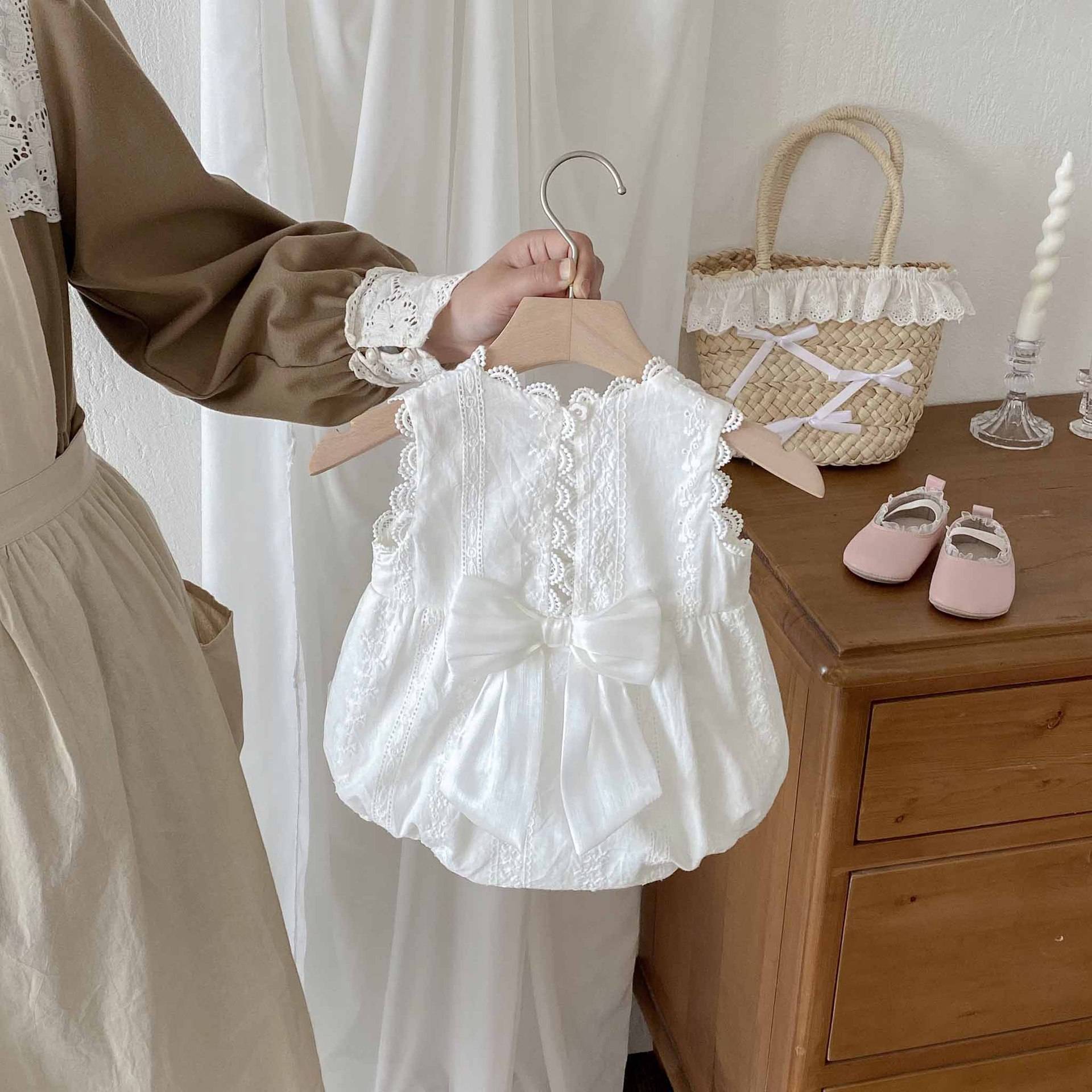 INS婴儿夏装薄款衣服新生儿