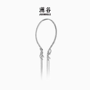 气质长款 Juunngle洲谷复古个性 绳结发箍双子结原创设计感高级发饰