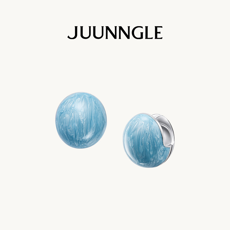 Juunnglelab鎏光圆耳钉