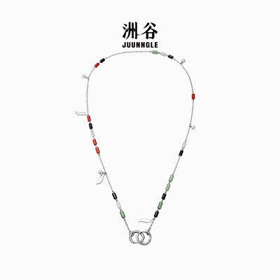 juunnglelab设计师玉髓项链