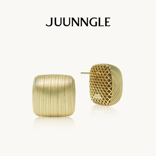 JUUNNGLE洲谷【缚光】潺丝耳钉