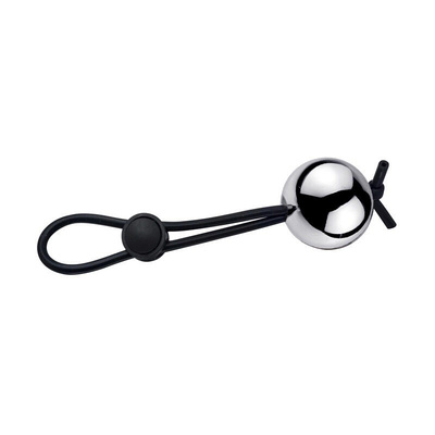 New Metal Ball Cock Ring Penis Heavy Weight Hanger Stretcher