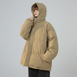 XZ409-1-MY02-P118连帽棉衣棉袄宽松大码加厚棉服外套（控158），男装棉衣，星座1514
