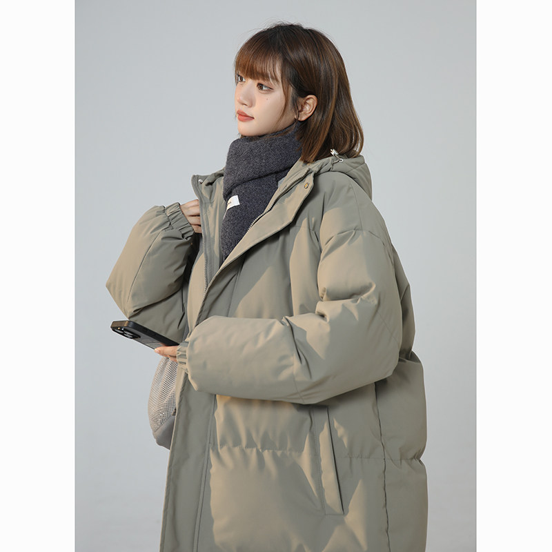 XZ409-1-MY02-P118 连帽棉衣棉袄宽松大码加厚棉服外套（控158）图片