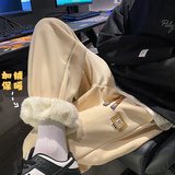 XZ409-1-K619-P65加绒加厚束脚运动裤宽松休闲裤（控85），男装休闲裤，星座1514