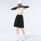 XZ409-1-K684-P20冰丝顺滑五分休闲短裤（控39），女装休闲裤，星座1514