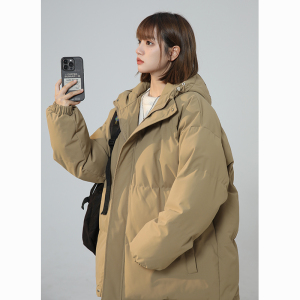 XZ409-1-MY02-P118 连帽棉衣棉袄宽松大码加厚棉服外套（控158）图片