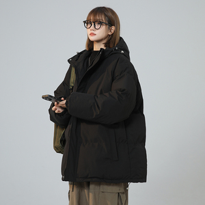 XZ409-1-MY02-P118 连帽棉衣棉袄宽松大码加厚棉服外套（控158）图片