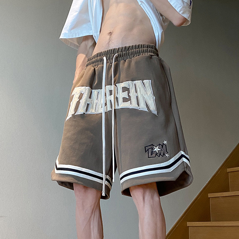 XZ409-1-K652-P45运动休闲五分短裤男女（控58），男装休闲裤，星座1514