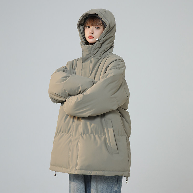 XZ409-1-MY02-P118连帽棉衣棉袄宽松大码加厚棉服外套（控158）,男装棉衣,星座1514