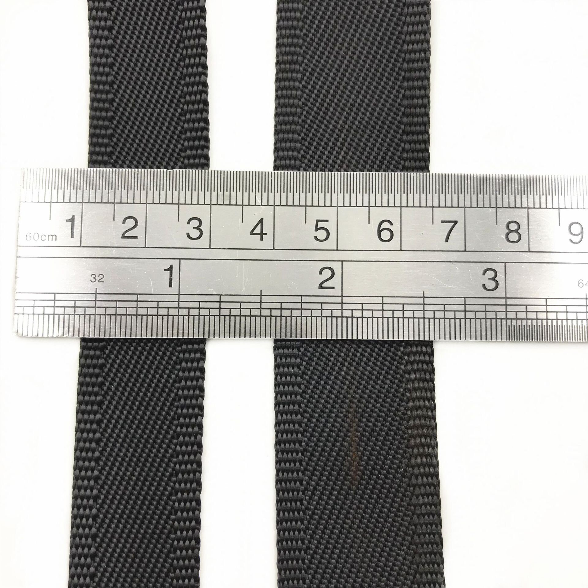 i新款尼龙织带斜纹锁边箱包背带挎包布I绳子捆绑加厚宽扁布带涤纶