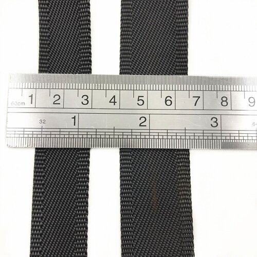 i新款尼龙织带斜纹锁边箱包背带挎包布I绳子捆绑加厚宽扁布带涤纶