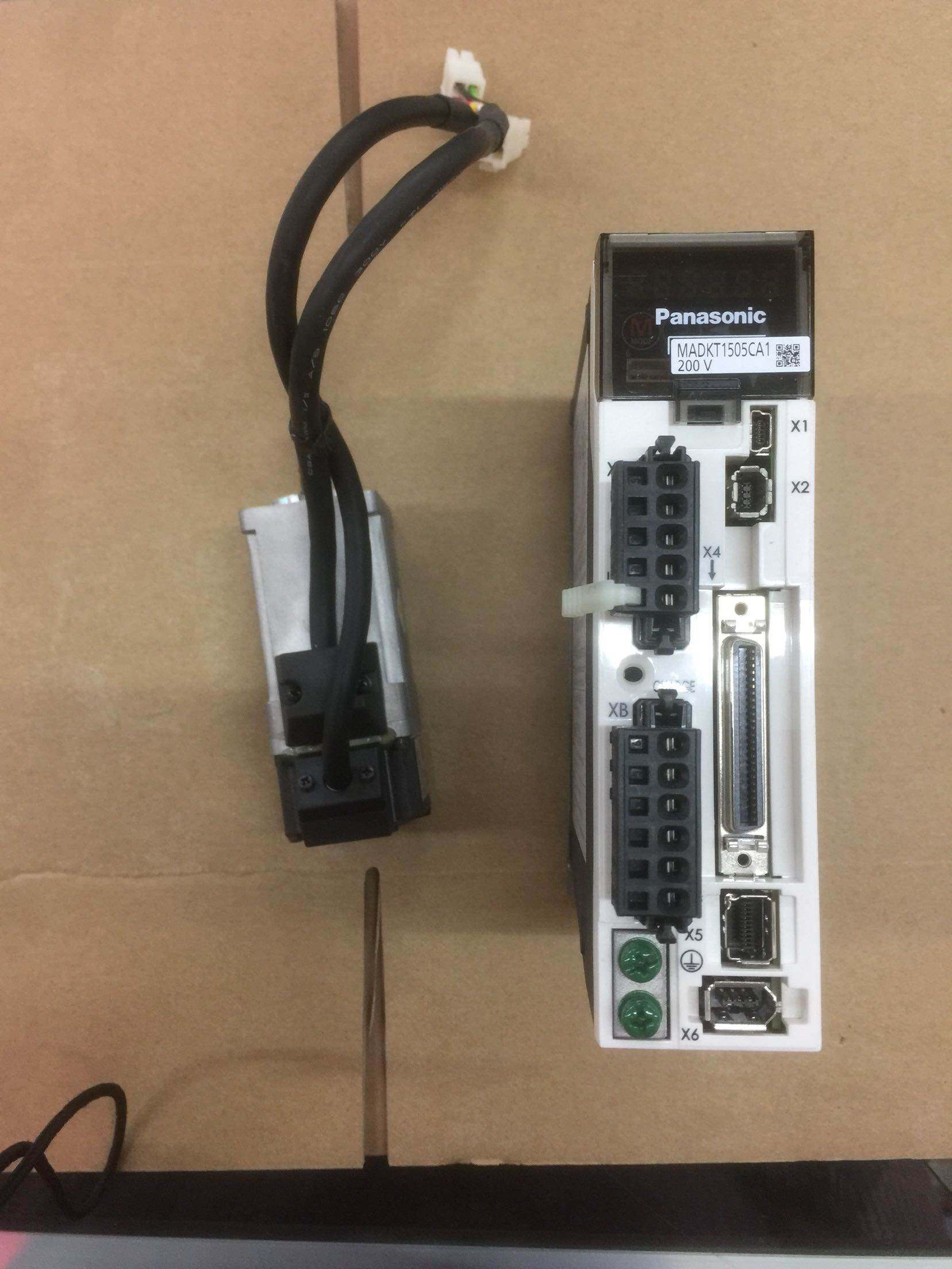 95新a5松下100w madkt1505/e/ca1 msmd012g1u/g1v伺服驱动器整套