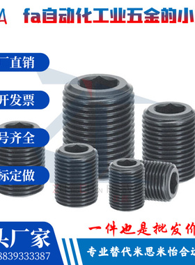 PAF01碳钢细牙内六角调整螺丝LVW12/16/20/24/30-10/20/40LVFW