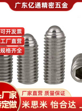 不锈钢加长型轻载型球头柱塞 BSML3/4/5/6/8/10/12 BMSL系列