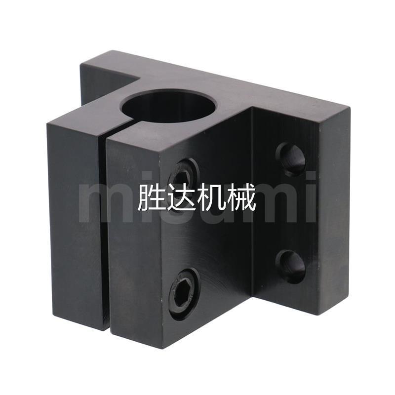 4个安装孔加厚SK立式底座用支架 侧面安装型 CLTB10 12 15 16 20