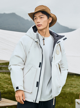 YPUT 男女同款加厚派克羽绒服户外休闲 YHG011058G