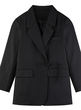 新跃春色 西装外套2023春装新款高级感休闲西服上衣YHE201008A