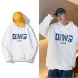 Толстовка, брендовая бархатная парная одежда подходит для мужчин и женщин для влюбленных