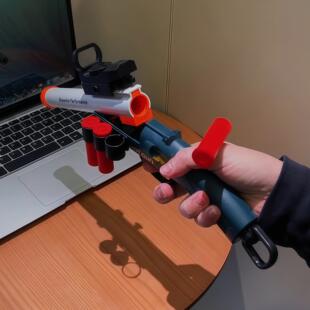 生日礼物送男友s686喷子软弹发射器炫酷抛壳儿童黑科技散弹枪玩具