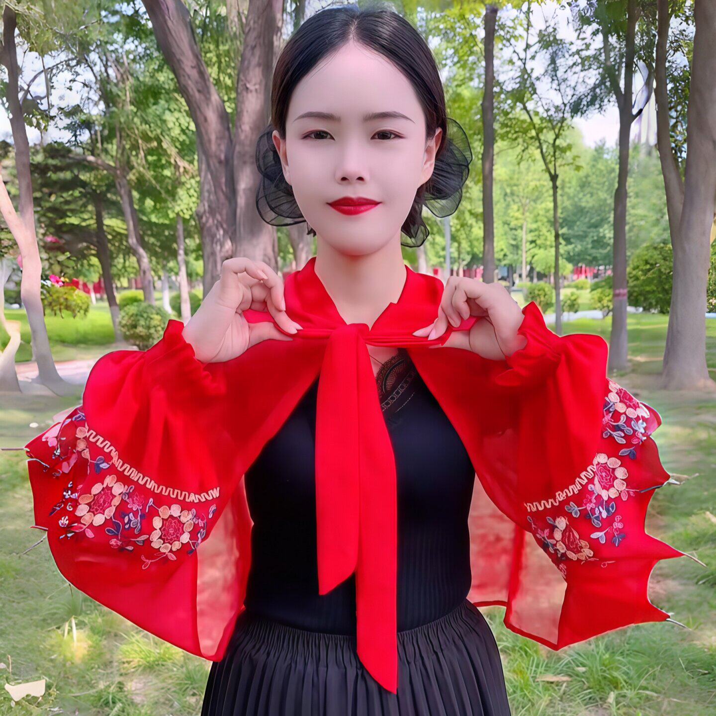 空调披肩防晒披肩女外搭夏季丝巾