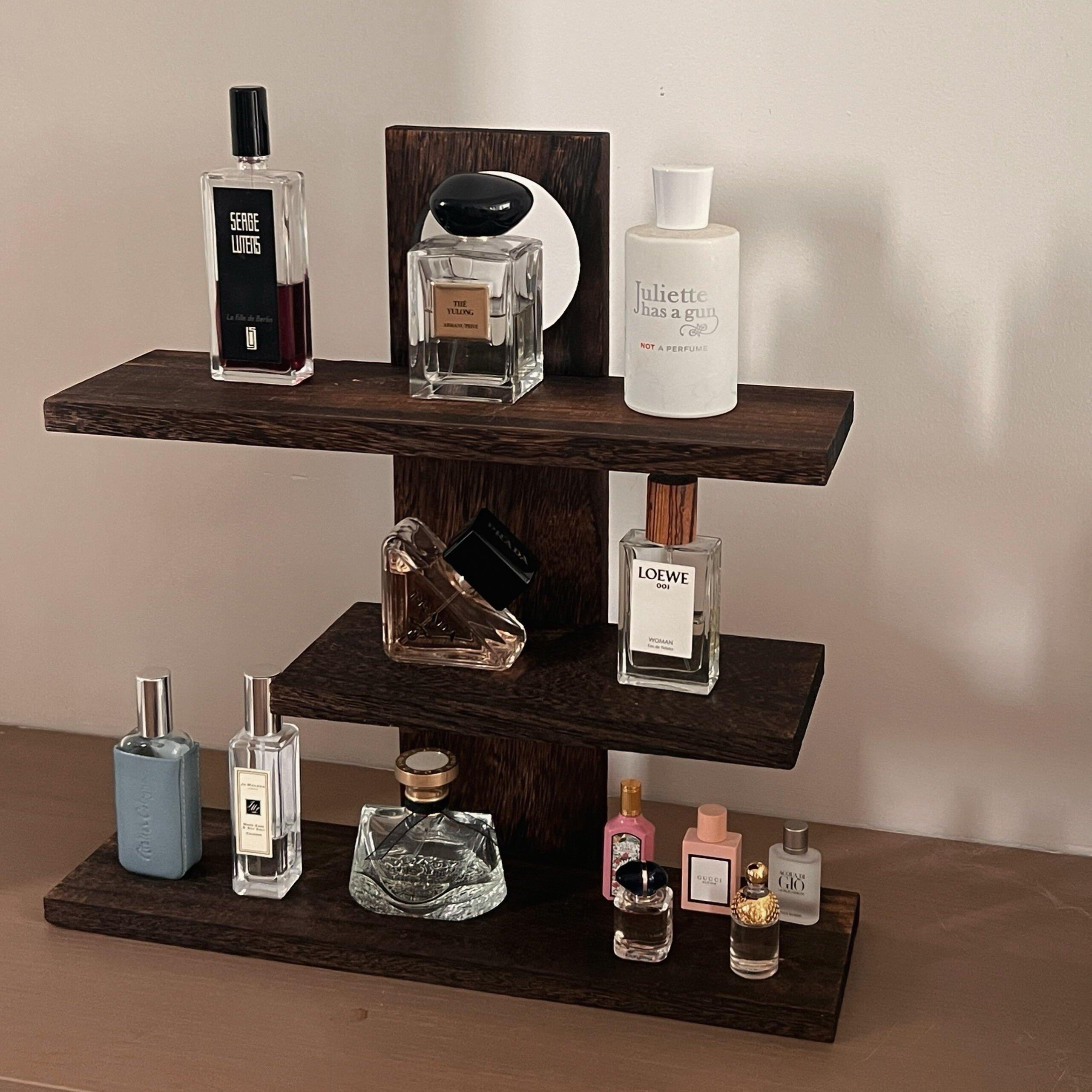 收纳盒实木多层整理香水置物架香水化妆品收纳层架卧室台面展示架,收纳整理,整理架/置物架/收纳架,淘宝优惠券,粉丝福利购,淘宝优惠卷