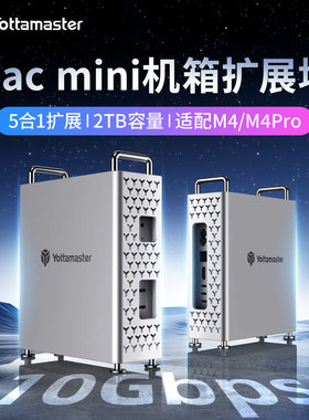 尤达大师MiniPro适用Macmini拓展坞机箱苹果M4扩展坞主机支架底座
