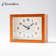 CHAMBRE日本进口实木复古台钟家用静音石英钟可挂墙可放置070CB