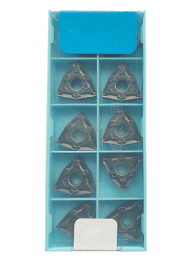 株洲哈德斯数控刀片桃形刀粒不锈钢WNMG080408BF BM HS7125正品