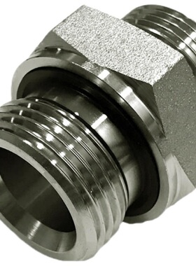 1CB24度卡套接头直通高压油管外牙英制螺纹伊顿永华船用 油管接头