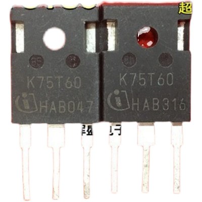 进口拆机 K75T60 K75T60A IKW75T60T 75A/600V电T焊机变频器IGBT
