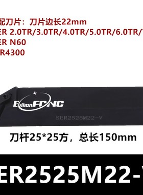 30度立装T型螺纹刀片22VER/2.0TR/3.0TR/4.0TR/5.0TR/6.0TR/7.0TR