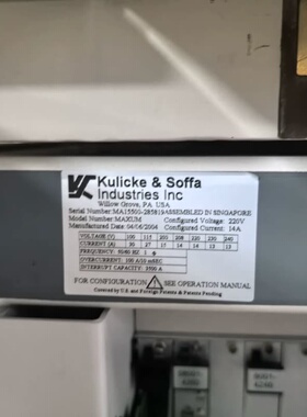 议价Kulicke Soffa Maxum-Plus焊线机，维修