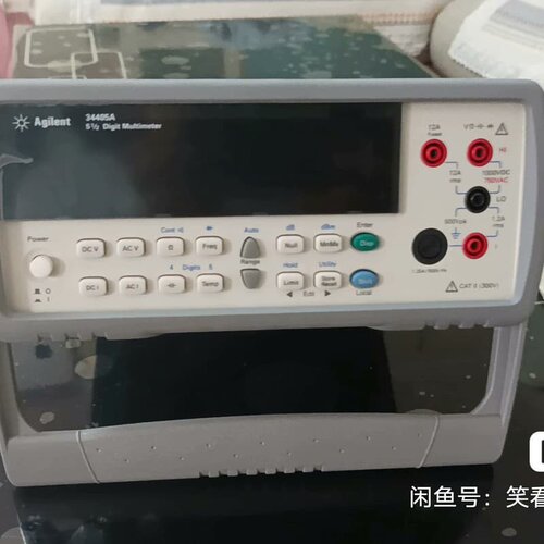 议价 安捷伦34405A,五位半万用表功能正常精度可以测试发视频，