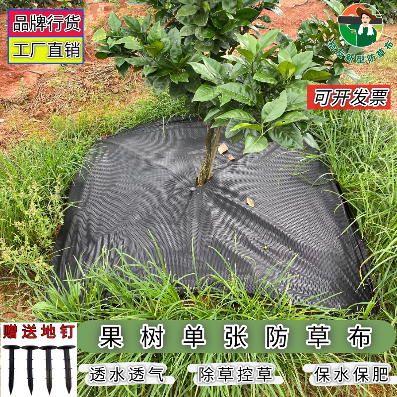 桔友防草布果树专用加厚耐用透水图片
