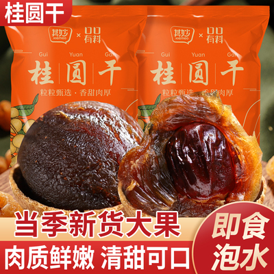 桂圆干肉厚新货新果龙眼干福建特产带壳大果泡水炖汤非特级非无核