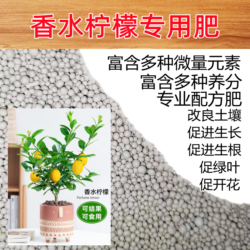 柠檬树肥料专用肥营养液青柠檬盆栽植物果树树苗香水柠檬有机花肥