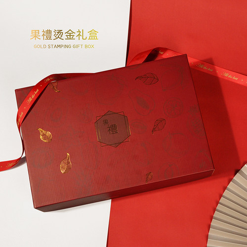 原创果礼烫金8-10斤水果礼盒