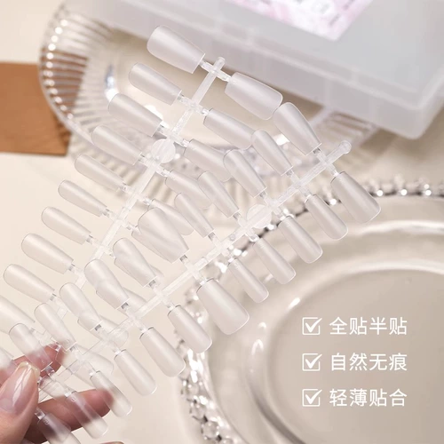 Ультратонкие накладные ногти для маникюра, скульптурирующие наклейки для ногтей для ногтей, не оставляет следов