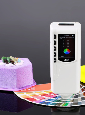 三恩驰便携式电脑色差仪NR145高精度塑胶油漆五金色差计测色仪