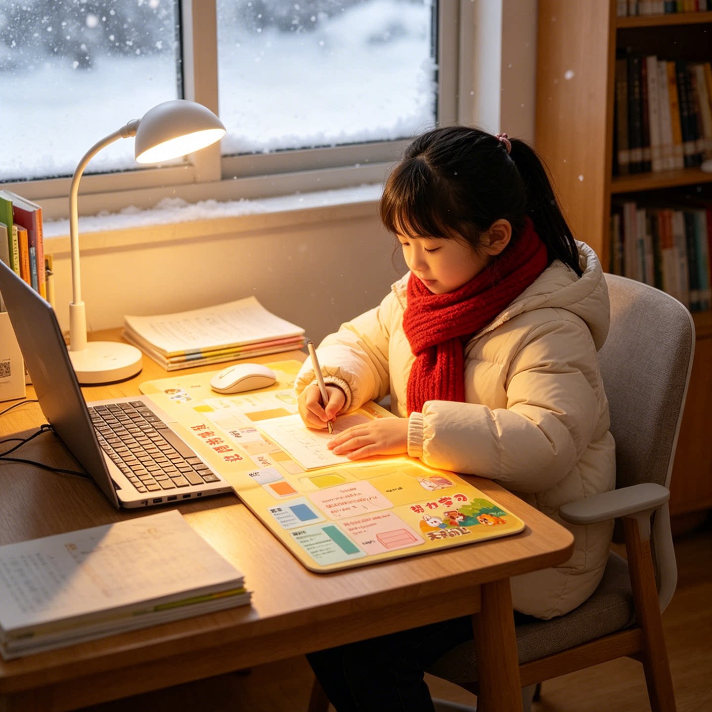 桌上可调温加热暖垫学生宿舍图片
